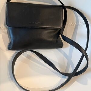 Liz Claiborne Small Black Leather Bag - Dressy or Casual